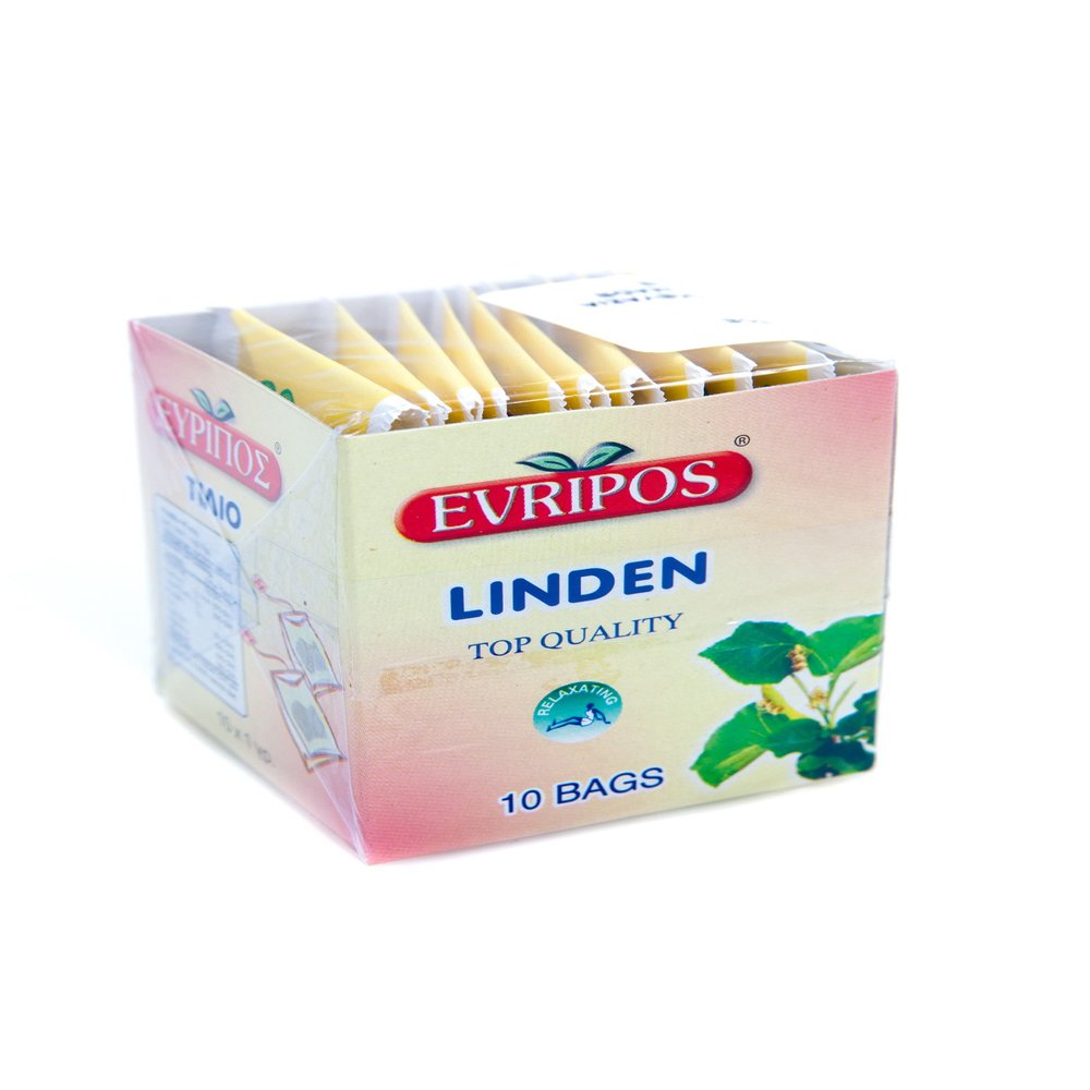 10 Bags Evripos Tea Linden Tilio Tilia Platyphyllos Natural Relaxating Top Quality Product