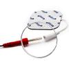 4 Small Round Electrodes Pads - 32mm Diameter - Compatible to TENS EMS Units with 2mm Connection - axion Brand Quality by axion.Germany view 4