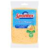 Spontex 2 Thick Sponge Moppets | 16 x 12cm | Super Absorbent & Supple Plant-Based Cleaning Sponges view 1