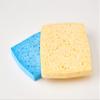 Spontex 2 Thick Sponge Moppets | 16 x 12cm | Super Absorbent & Supple Plant-Based Cleaning Sponges view 4