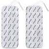 Big Electrodes with 2mm Jack - 2 self Adhesive Pads - 12x7cm - Compatible to TENS EMS Units with 2mm Connection - axion Brand Quality view 1