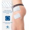 Big Electrodes with 2mm Jack - 2 self Adhesive Pads - 12x7cm - Compatible to TENS EMS Units with 2mm Connection - axion Brand Quality view 2