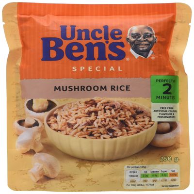 Uncle Ben's Mushroom Rice, 250g