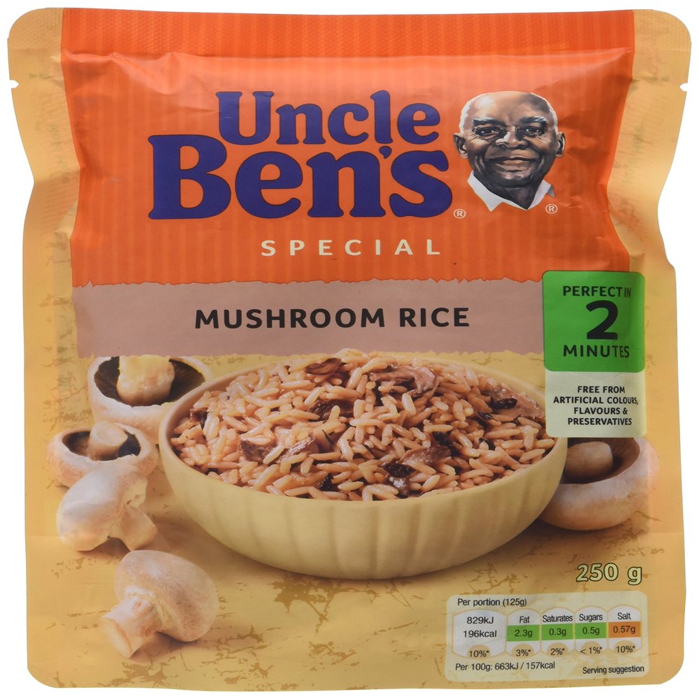 Uncle Ben's Mushroom Rice, 250g