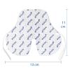 Axion Neck Electrode. Self-Adhesive Pad for TENS EMS Units with 2mm Connection. Specially Designed and Shaped for Pain in The Neck, Back and Cervical Vertebrae view 4