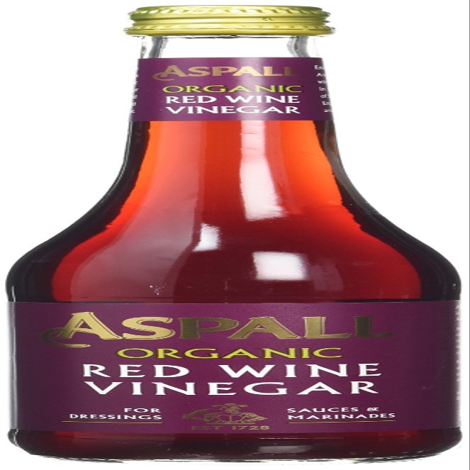 Aspall Organic Red Wine Vinegar 350 ml (Pack of 6)