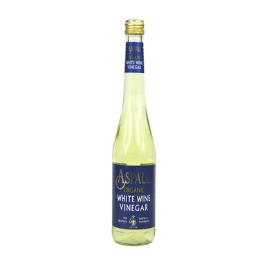 Aspall Organic White Wine Vinegar 350 ml (Pack of 6)