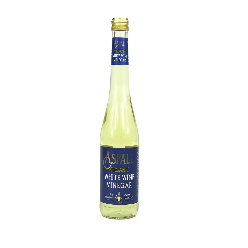 Aspall Organic White Wine Vinegar 350 ml (Pack of 6)