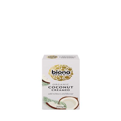 Biona Organic Creamed Coconut 200g (Pack of 6)