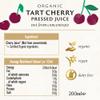Biona Organic Tart Cherry Juice 200 ml, Pack of 6 - Not from Concentrate - Pure, Pressed Fruit Juice - Freshly Harvested by Organic Farmers view 2