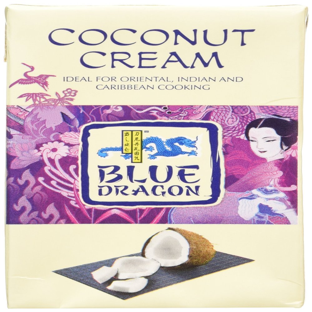 Blue Dragon Coconut Cream Ultra High Temperature 250 ml (Pack of 6)