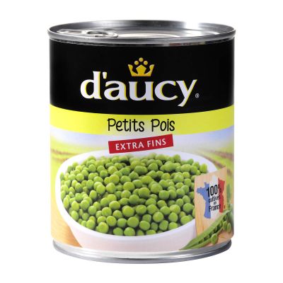 D'Aucy Small Peas Extra Fine 560g Net