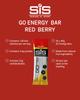 SIS Go Energy Bar, High Carb, Fruit Infused Energy Bar, Red Berry Flavour (30 Packs) view 2