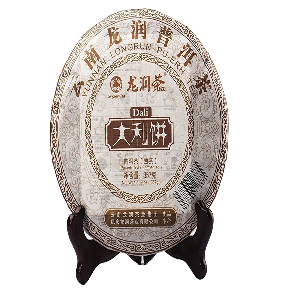 Yunnan Longrun Pu-erh Tea Cake -Dali(Year 2010,Fermented, 357g)