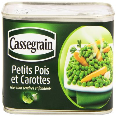 Cassegrain Tin of Peas and Carrots 706g