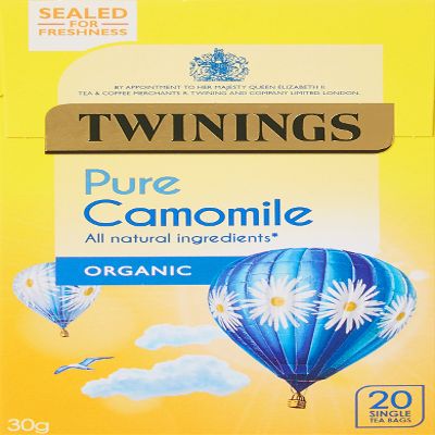 Twinings Organic Pure Camomile Teabags, Pack of 20