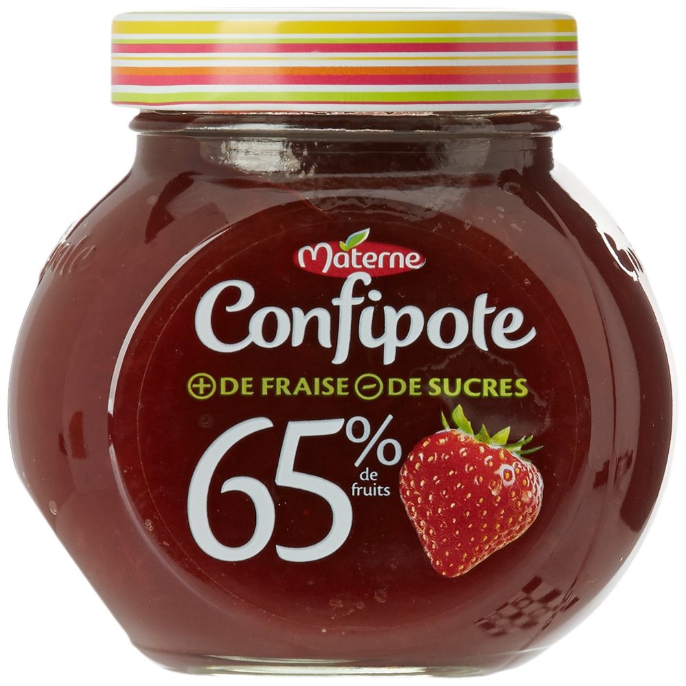 Confipote Strawberry Jar Materne 350g
