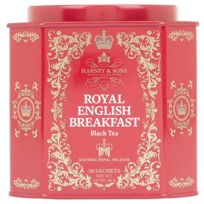 Harney & Sons Harney And Sons Royal English Breakfast, Black 30 Sachets Per Tin