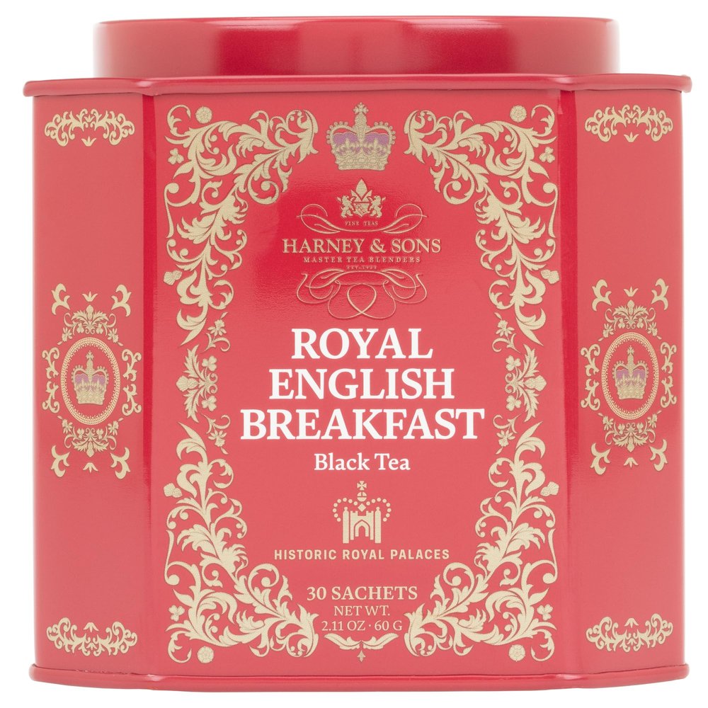 Harney & Sons Harney And Sons Royal English Breakfast, Black 30 Sachets Per Tin