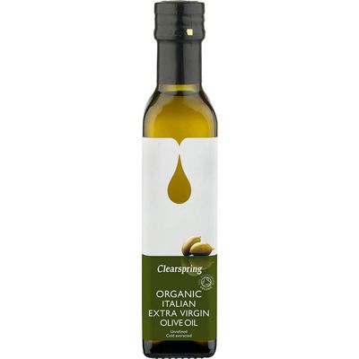 Clearspring Organic Italian Extra Virgin Olive Oil, 4 x 250ml