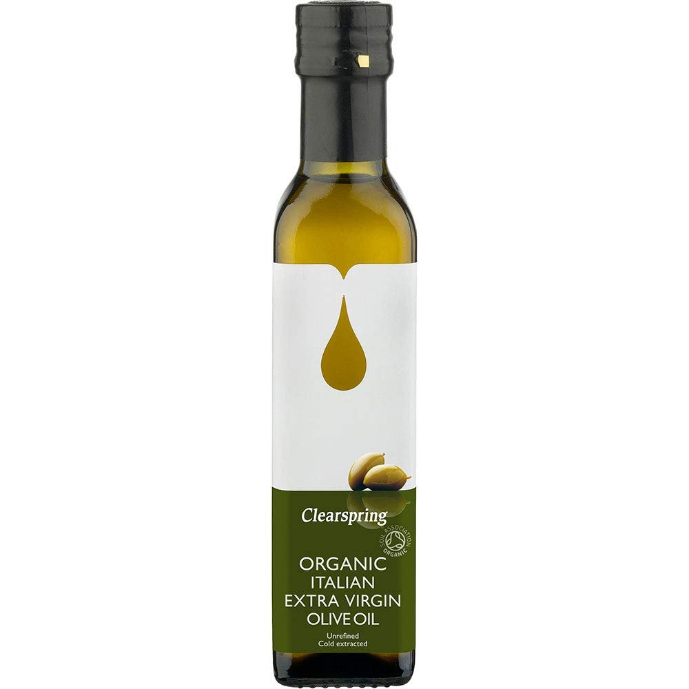 Clearspring Organic Italian Extra Virgin Olive Oil, 4 x 250ml