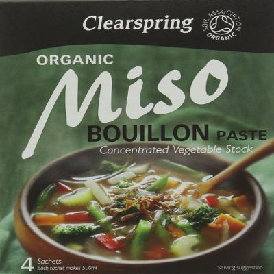 Clearspring Organic Japanese Umami Instant Stock Paste, 100g (Pack of 4)