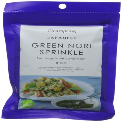 Clearspring Japanese Green Nori Sprinkle 20 grams (Pack of 5)