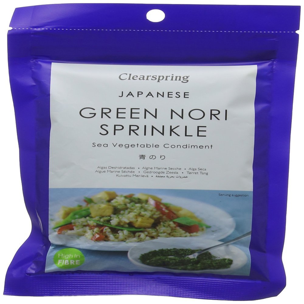 Clearspring Japanese Green Nori Sprinkle 20 grams (Pack of 5)