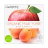 Clearspring Organic Apple and Apricot Fruit Puree 2x100 g (Pack of 12) view 1