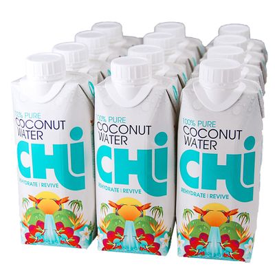 Chi 100% Pure Coconut Water (330ml x 12)