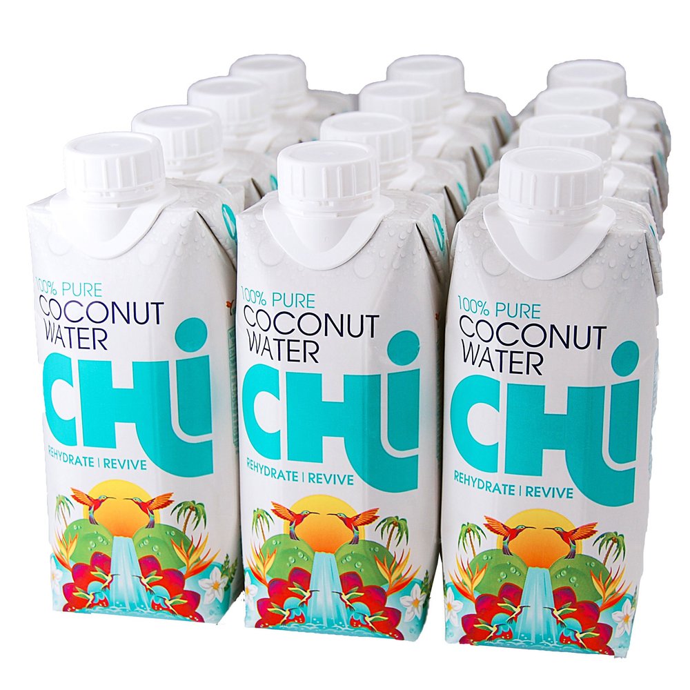 Chi 100% Pure Coconut Water (330ml x 12)