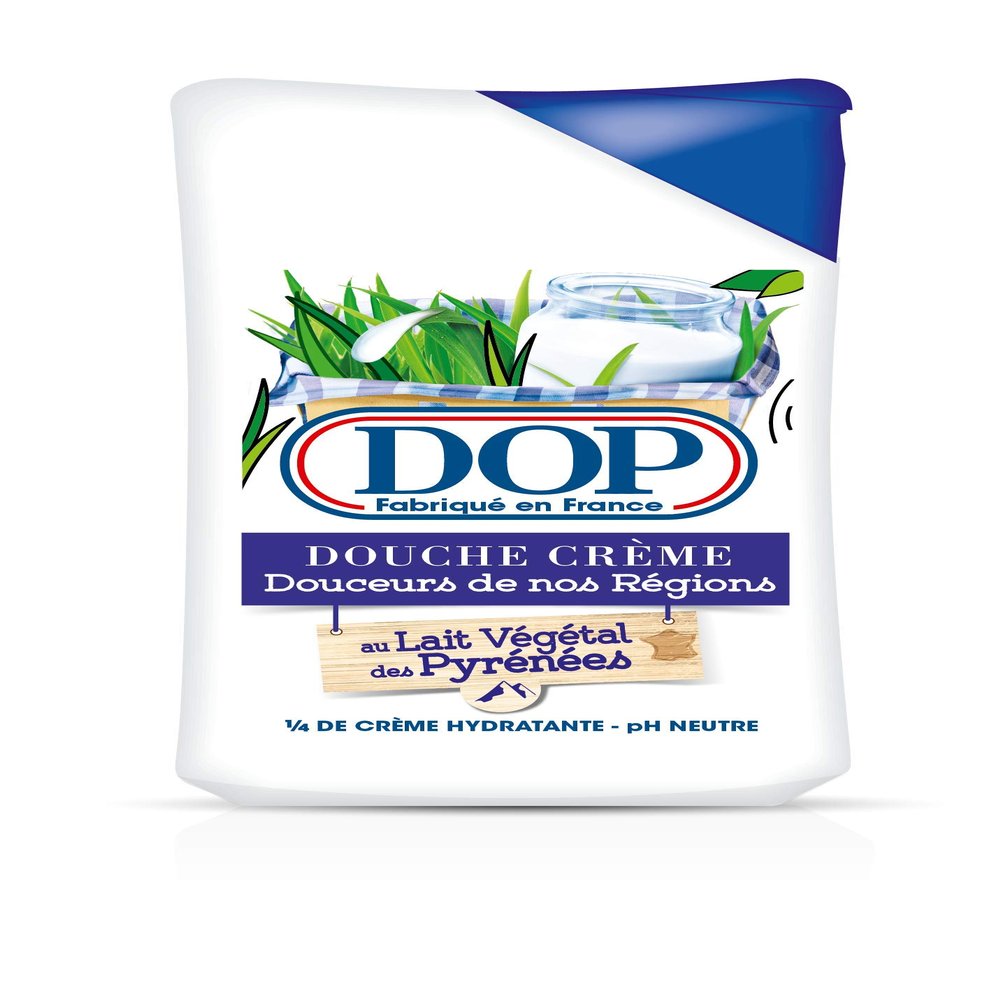 Dop Douceurs de nos Rgions Gel Douche au Lait Vgtal des Pyrnes 250.0 ml - Lot de 2