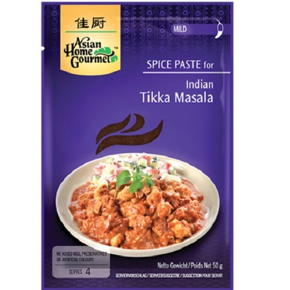 ASIAN HOME GOURMET, Spice Indian Tikka Masala Paste 50 g