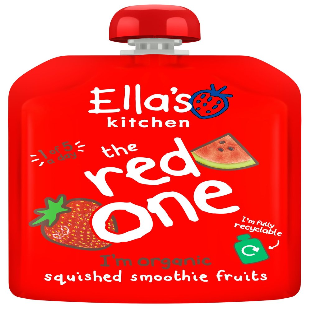 Ella's Kitchen The Red One Organic Smoothie Fruits Multipack 5 x 90 g