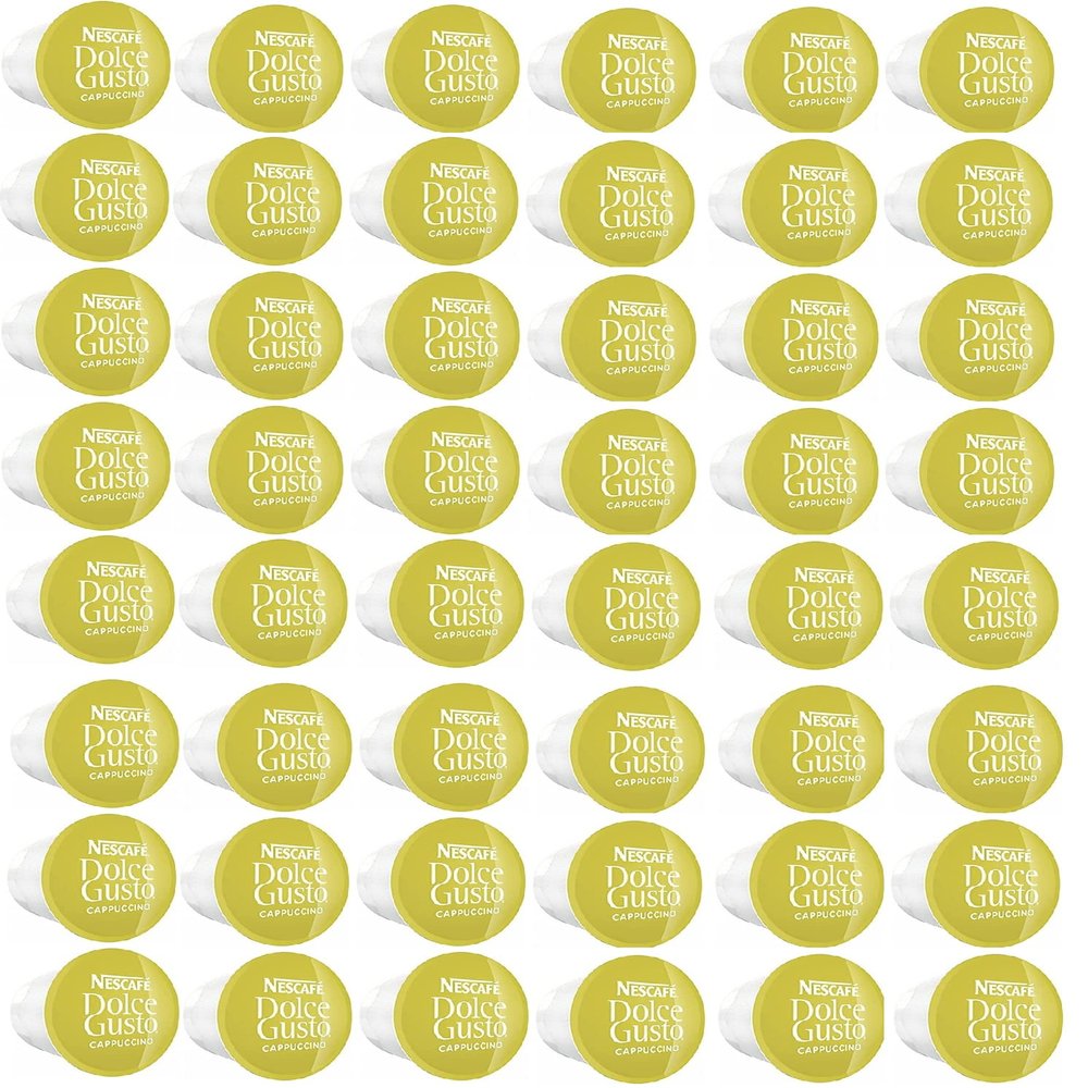 50 x Nescafe Dolce Gusto Skinny Cappuccino Milk Pods Only