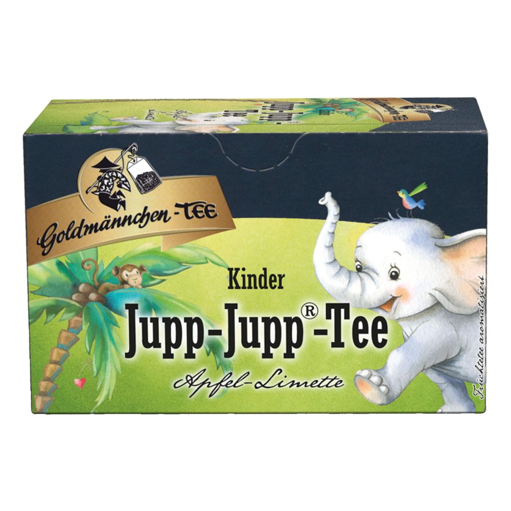 Goldmnnchen Tea for Children Jupp-Jupp, 20 Single Wrapped Tea Bags