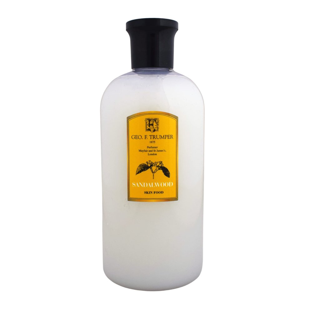 Geo F Trumper Large Sandalwood Skin Food - Use Pre and Post Shave