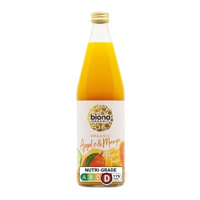 Biona Organic Apple and Mango Juice 750 ml (Pack of 3)