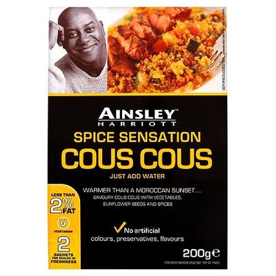 Ainsley Harriot Spice Sensation Cous Cous 200 g (Pack of 12)