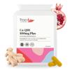 Troo Health Care Co-Enzyme Q10 Supplement (CoQ10) - 100 milligrams 90 Vegetarian Capsules - Naturally Fermented Trans Form for High Absorption - UK Manufactured to GMP Standards view 1