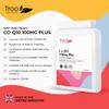 Troo Health Care Co-Enzyme Q10 Supplement (CoQ10) - 100 milligrams 90 Vegetarian Capsules - Naturally Fermented Trans Form for High Absorption - UK Manufactured to GMP Standards view 3