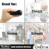 CanDo TheraPutty Antimicrobial - Therapeutic modelling clay - 4 oz - black (very strong) view 2