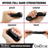CanDo TheraPutty Antimicrobial - Therapeutic modelling clay - 4 oz - black (very strong) view 3