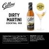 Collins Dirty Martini Mix Made with Real Olive Brine for The Bold Flavor You Need | Classic Cocktail Recipe Ingredient, 12.7 fl oz, 12.7 oz, Black view 4