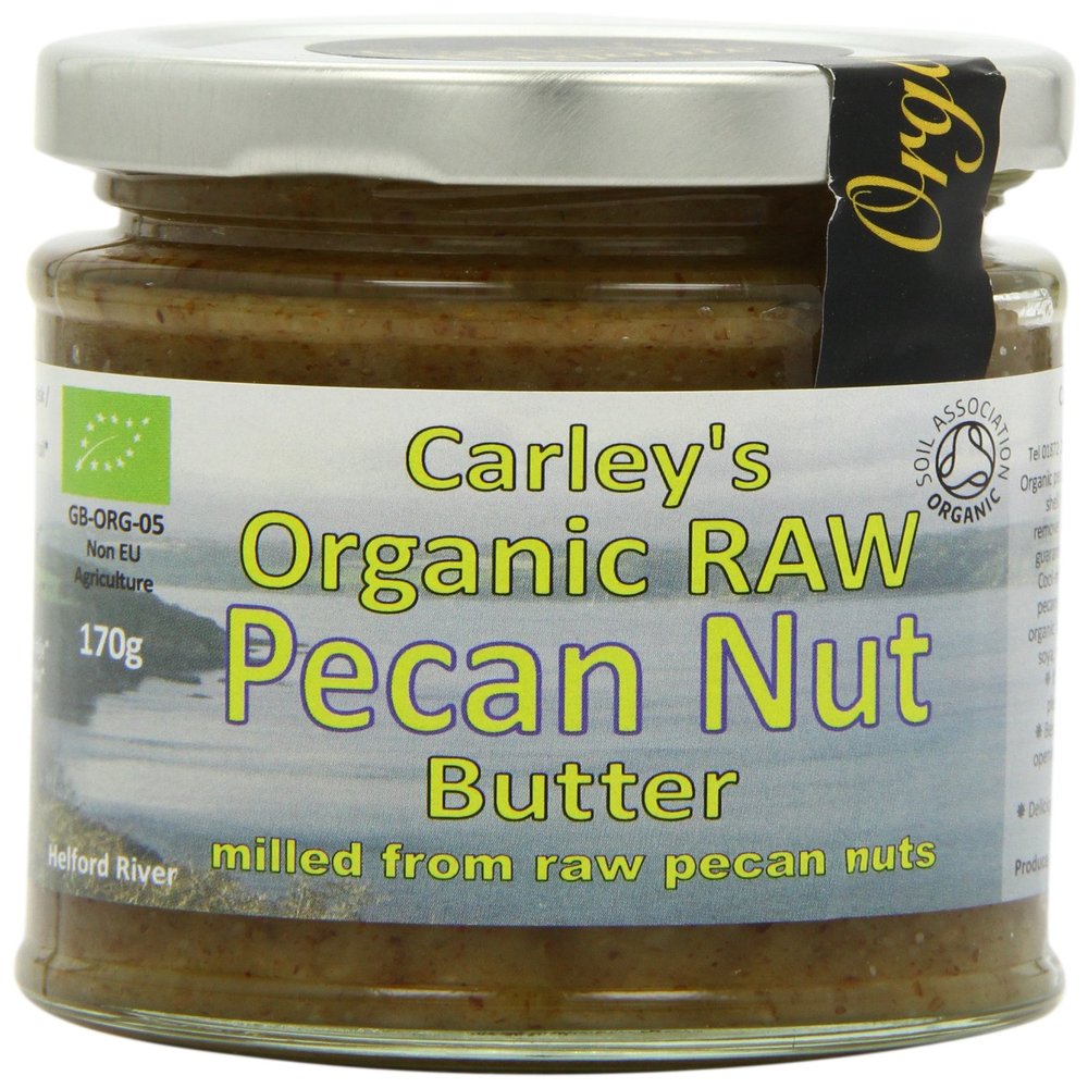 Carleys Organic Raw Pecan Butter 170 g (Pack of 6)