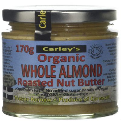 Carleys Organic Almond Butter 170 g (Pack of 3
