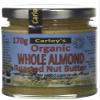 Carleys Organic Almond Butter 170 g (Pack of 3 view 1