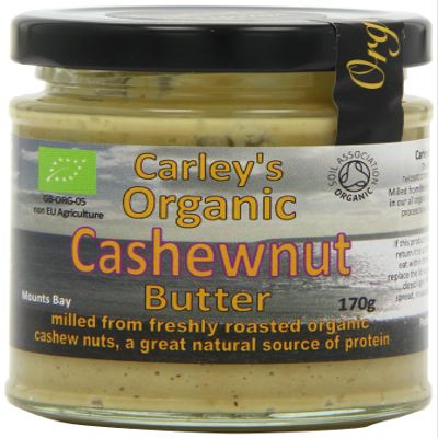 Carleys Organic Cashew Butter 170 g (Pack of 3