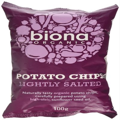 Biona Organic Potato Chips 100g (Pack of 4)