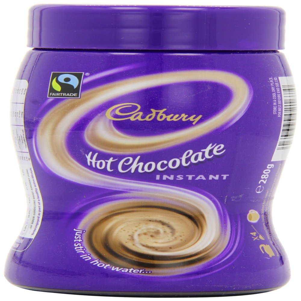 Cadbury Instant Hot Chocolate 280 g (Pack of 6)